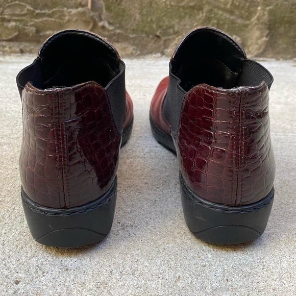 Rieker Warm Lined Red Booties - Picture 7 of 8